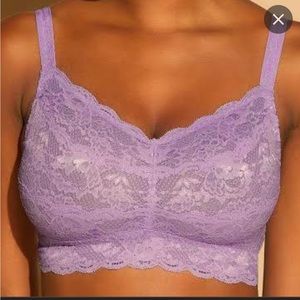 NWT Cosabella Curvy Never Say Never Sweetie Bralette Grape Purple XS